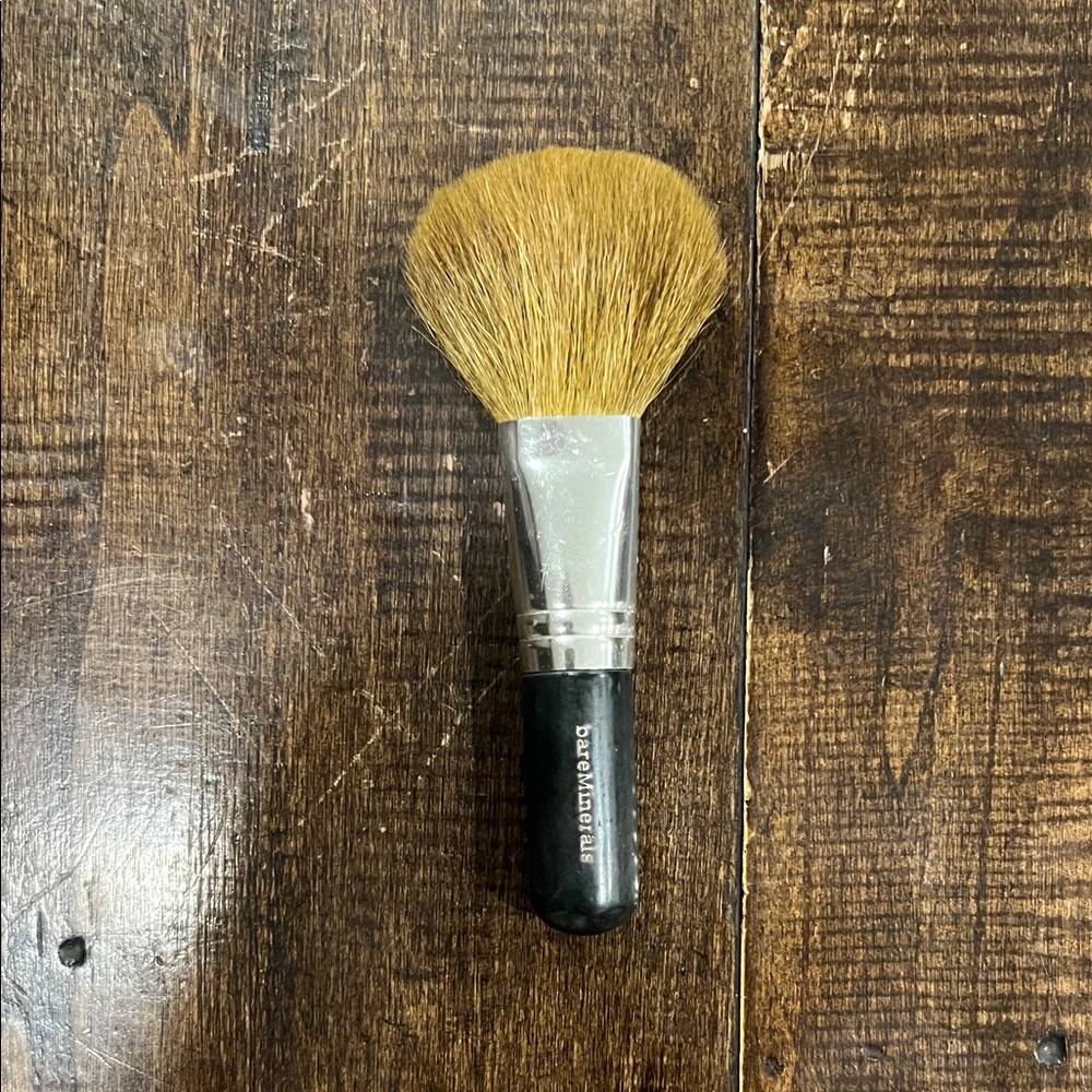 bareMinerals Makeup Brush with Black Handle and Gold Bristles
